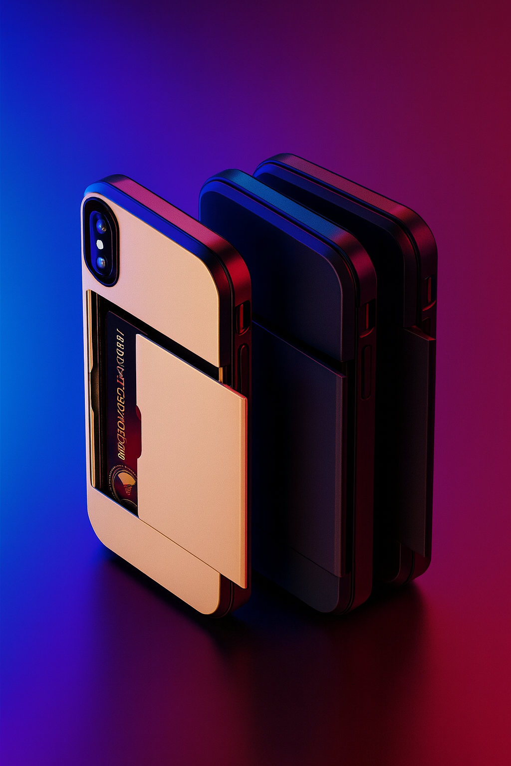 Mobile phone card case