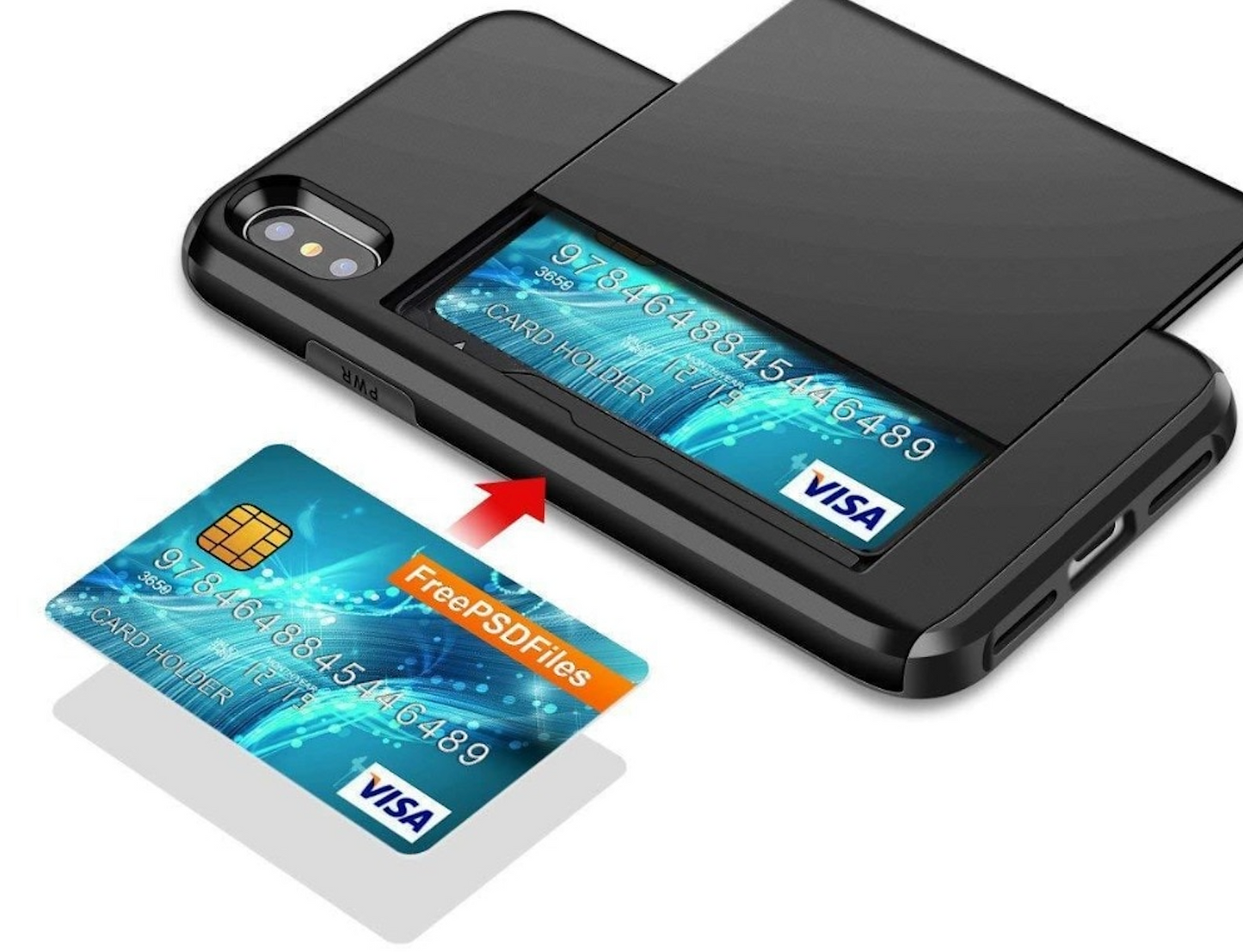 Mobile phone card case